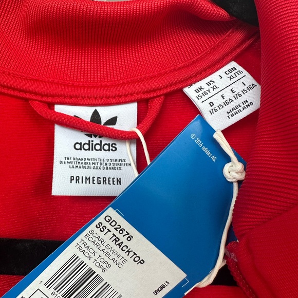 Adidas red track suit brand new with tags - Picture 3 of 4